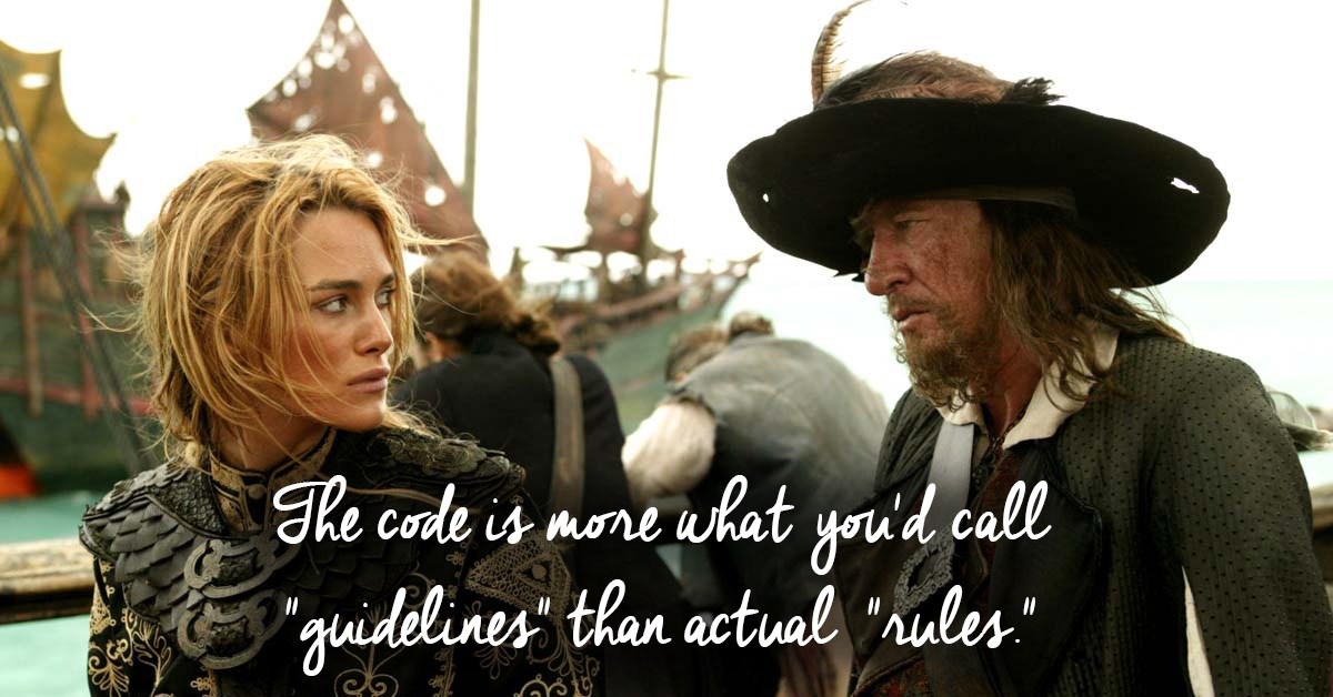 11 Rules From an Actual Pirate Code